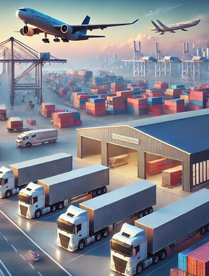 Logistics team and warehouse operations 8
