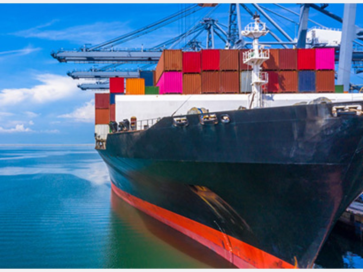 Global logistics hub — air, sea and road connected