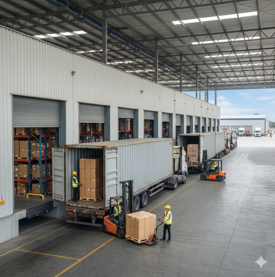 Warehouse and inventory management visual